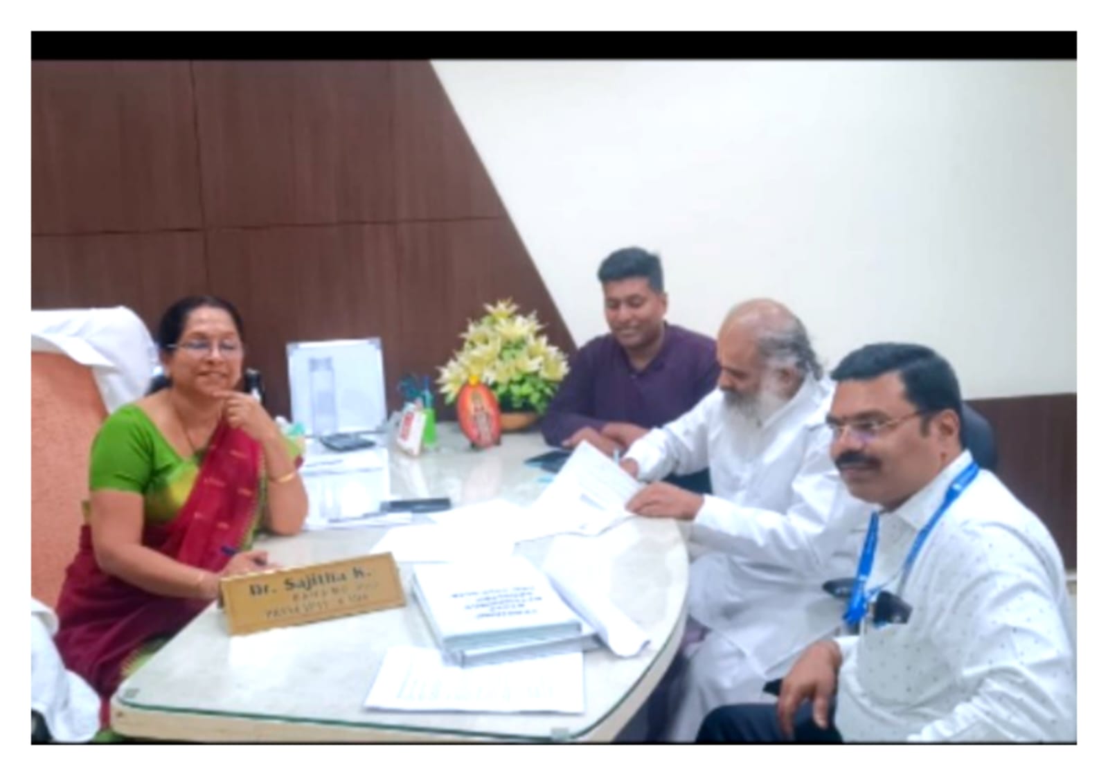 MoU with Sri Sri Ayurveda