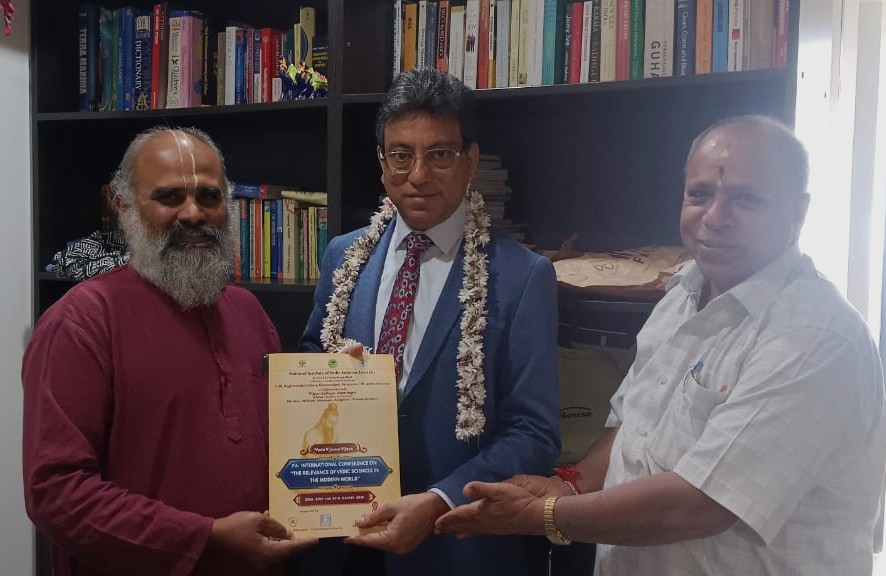 Meeting with Sri Tushar Girinath